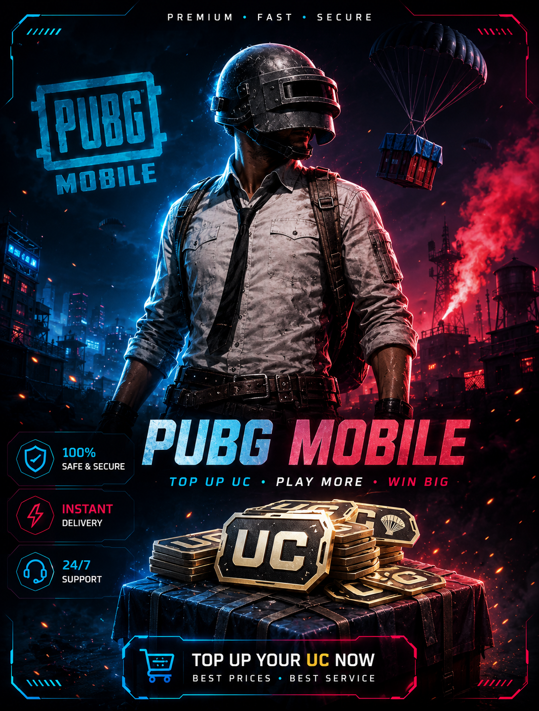 PUBG Mobile UC banner