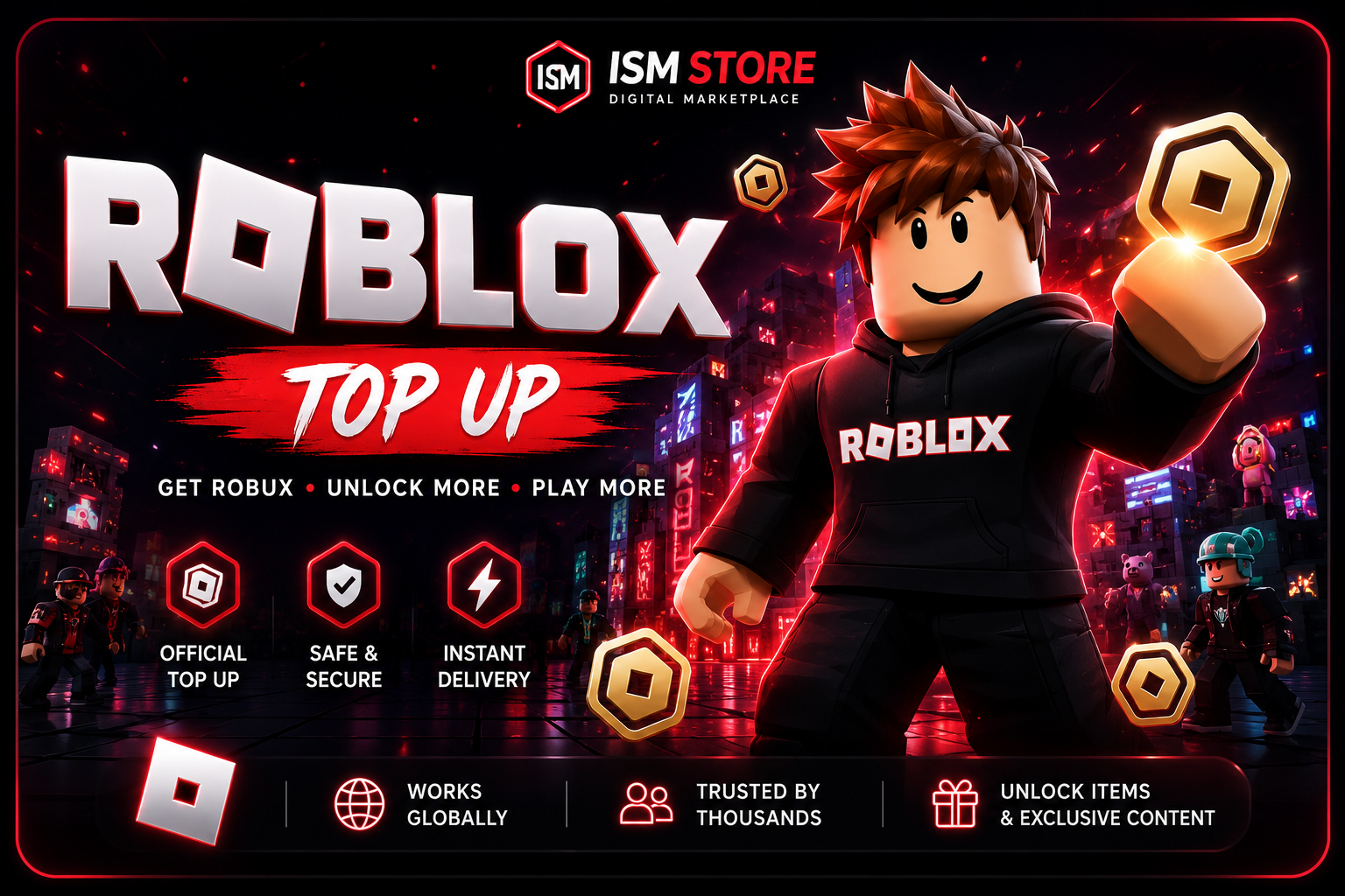 Robux Top Up banner